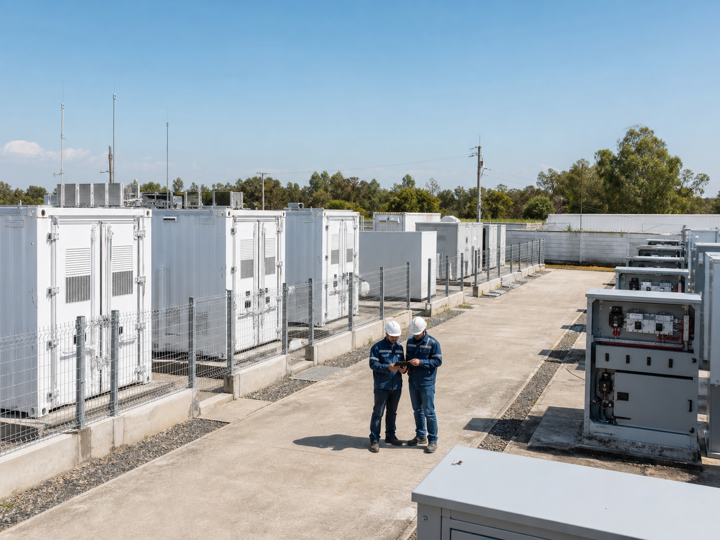 Strongna global BESS testing yard