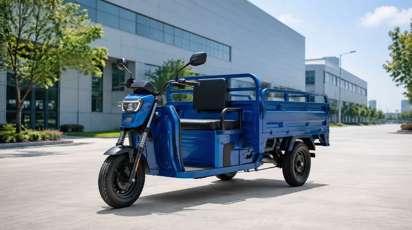 Strongna electric cargo tricycle fleet