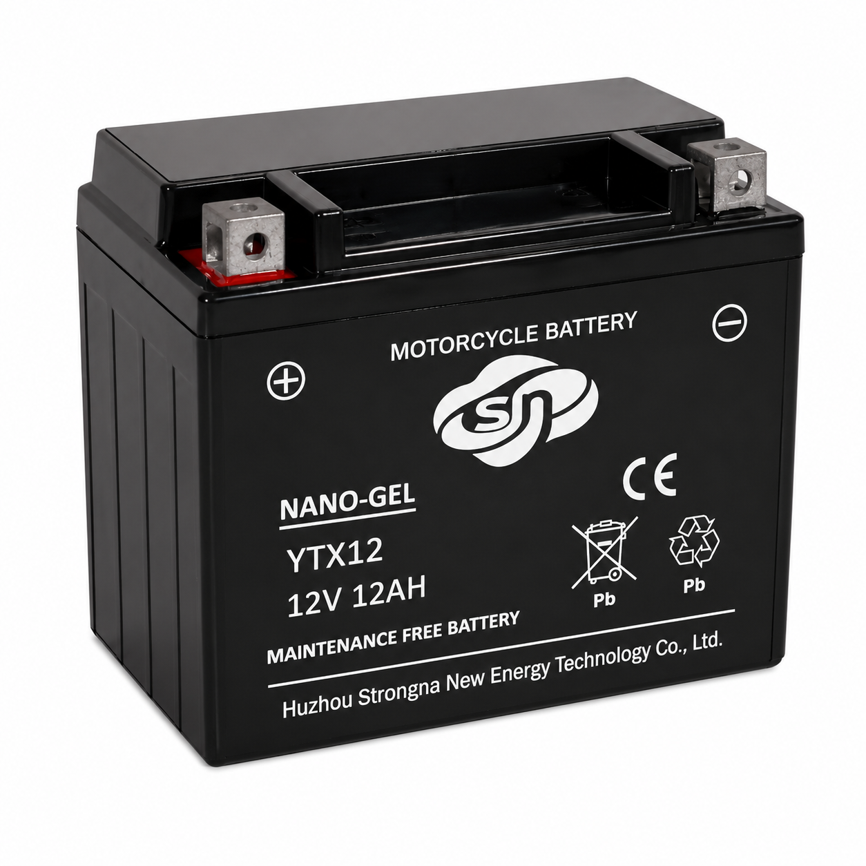 YTX12 | 12V 12AH NANO-GEL Motorcycle