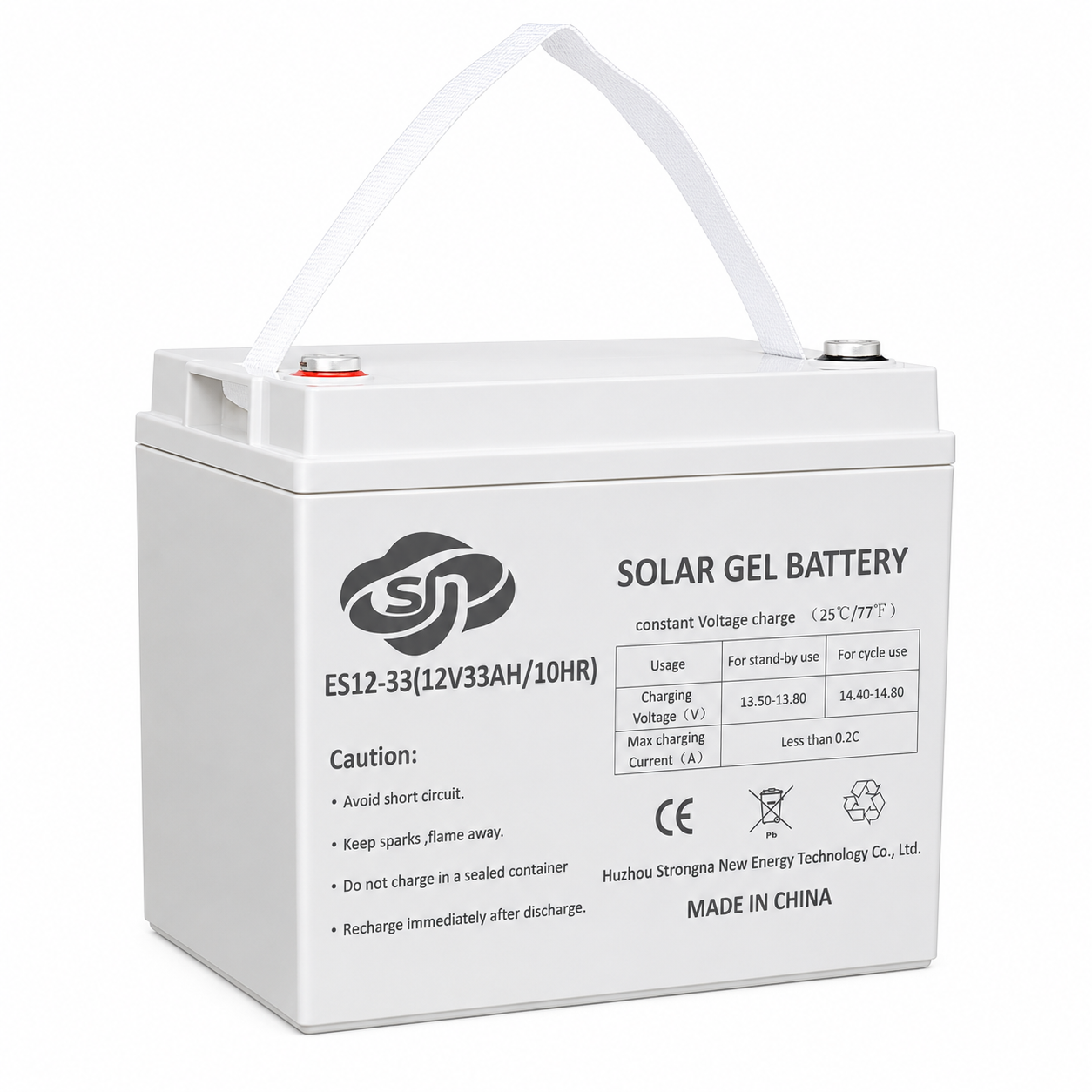ES12-33 | 12V 33Ah Solar / Storage VRLA