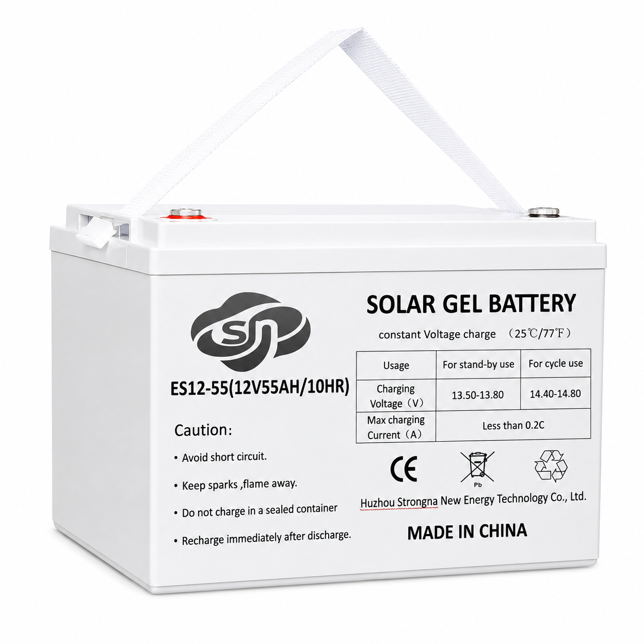 ES12-55 | 12V 55Ah Solar / Storage VRLA