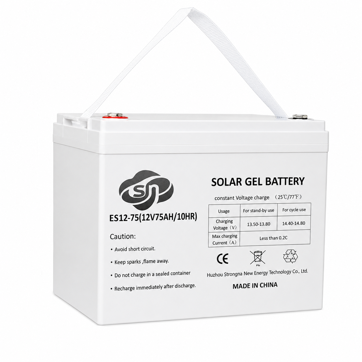 ES12-75 | 12V 75Ah Solar / Storage VRLA