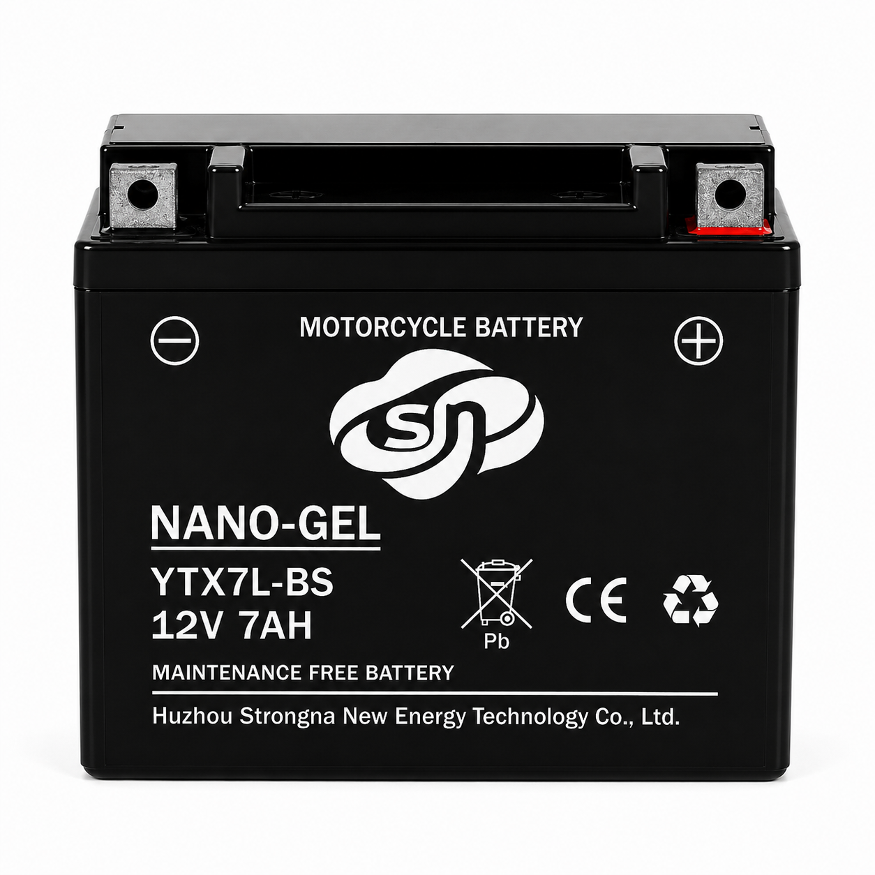 YTX7L-BS | 12V 7AH NANO-GEL Motorcycle