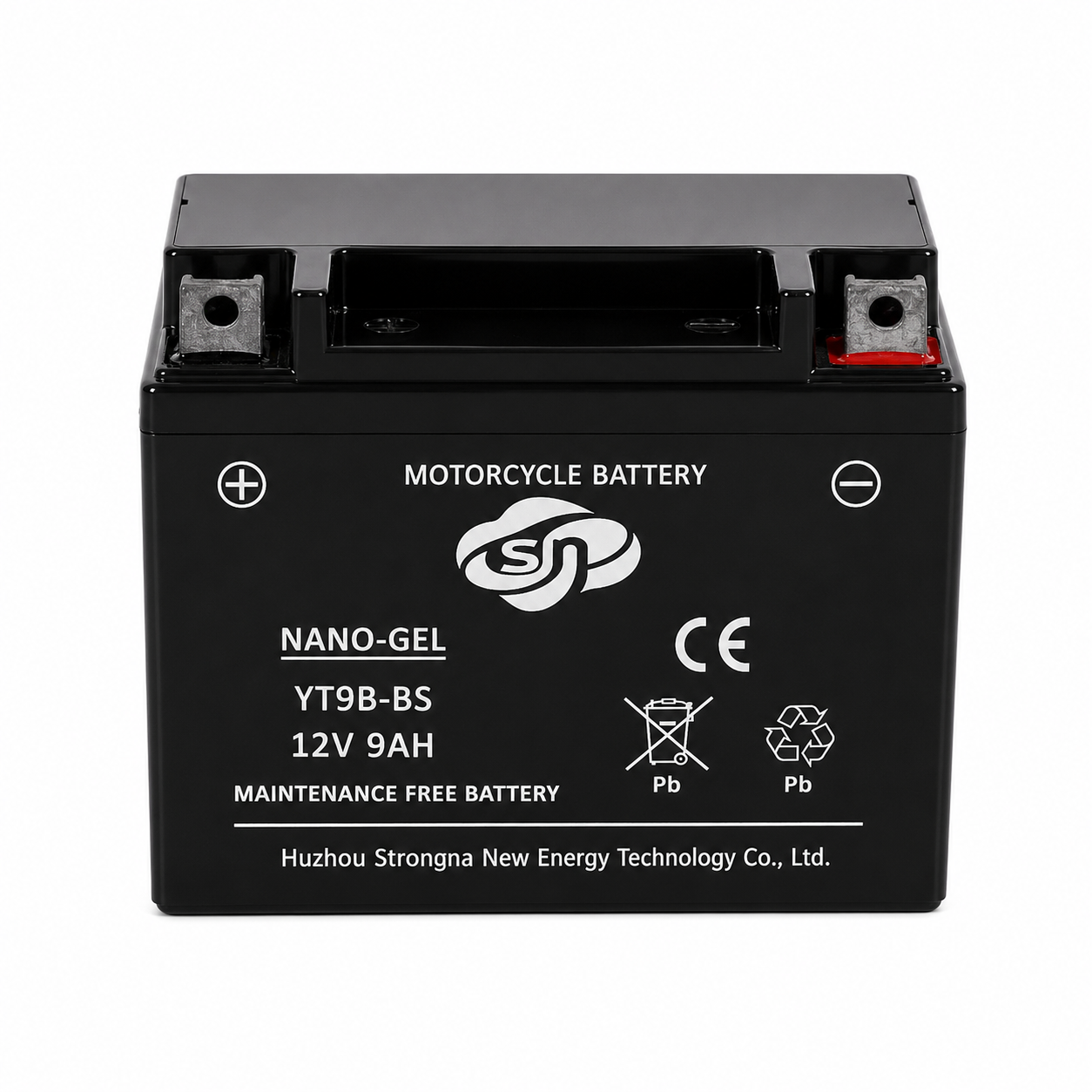 YT9B-BS | 12V 9AH NANO-GEL Motorcycle