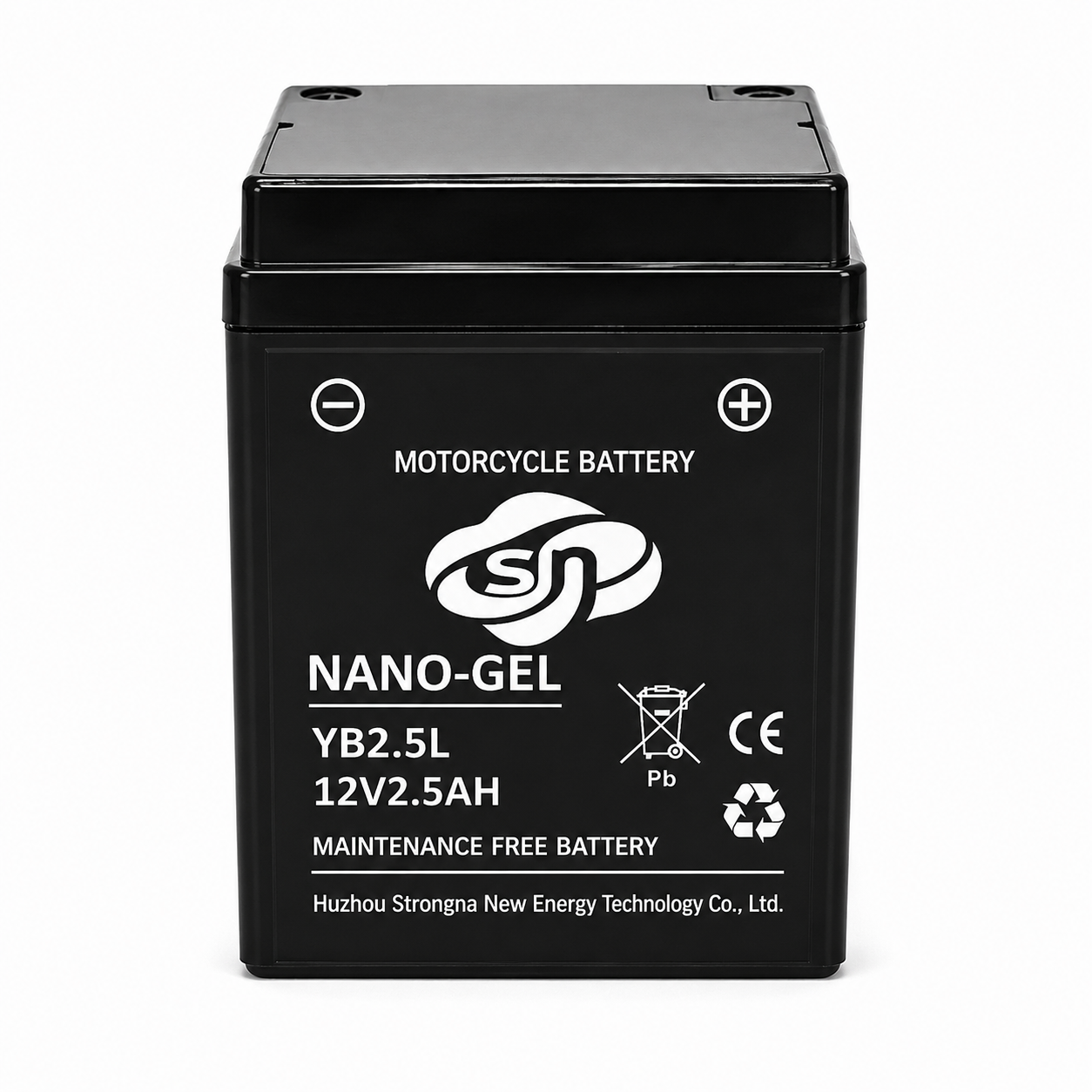 YB2.5L | 12V 2.5AH NANO-GEL Motorcycle