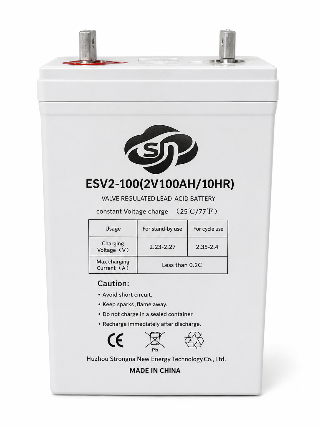 ESV2-100 | 2V 100Ah Stationary VRLA Cell